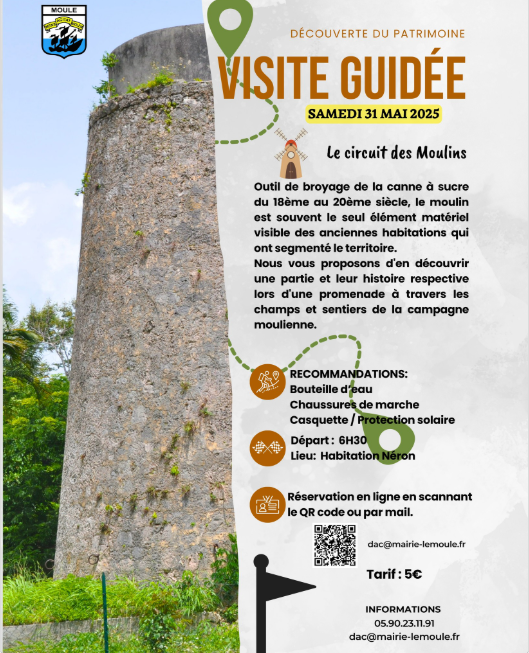 Visite guidée Le MouleLe Circuit des Mouliens
