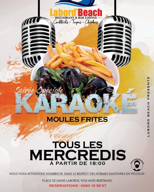 Karaoké (moule/frites)