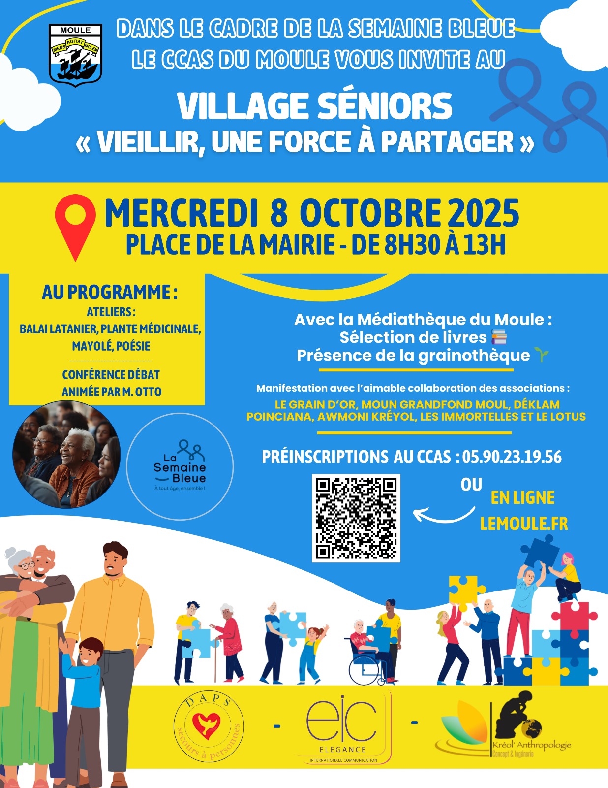 Semaine Bleue au Moule
