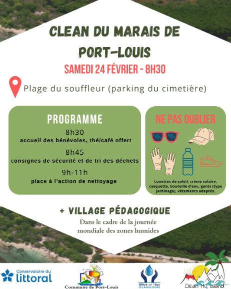 Clean du Marais de Port-Louis