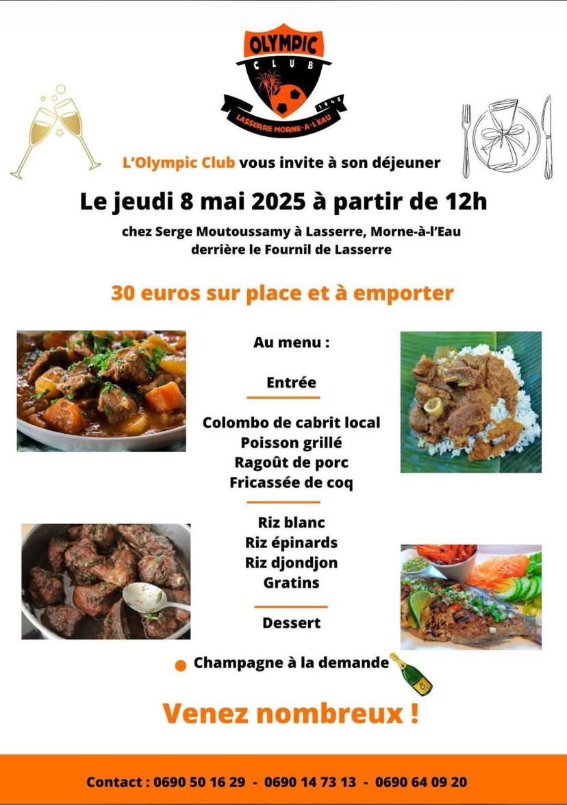 Déjeuner de l'Olympic Club