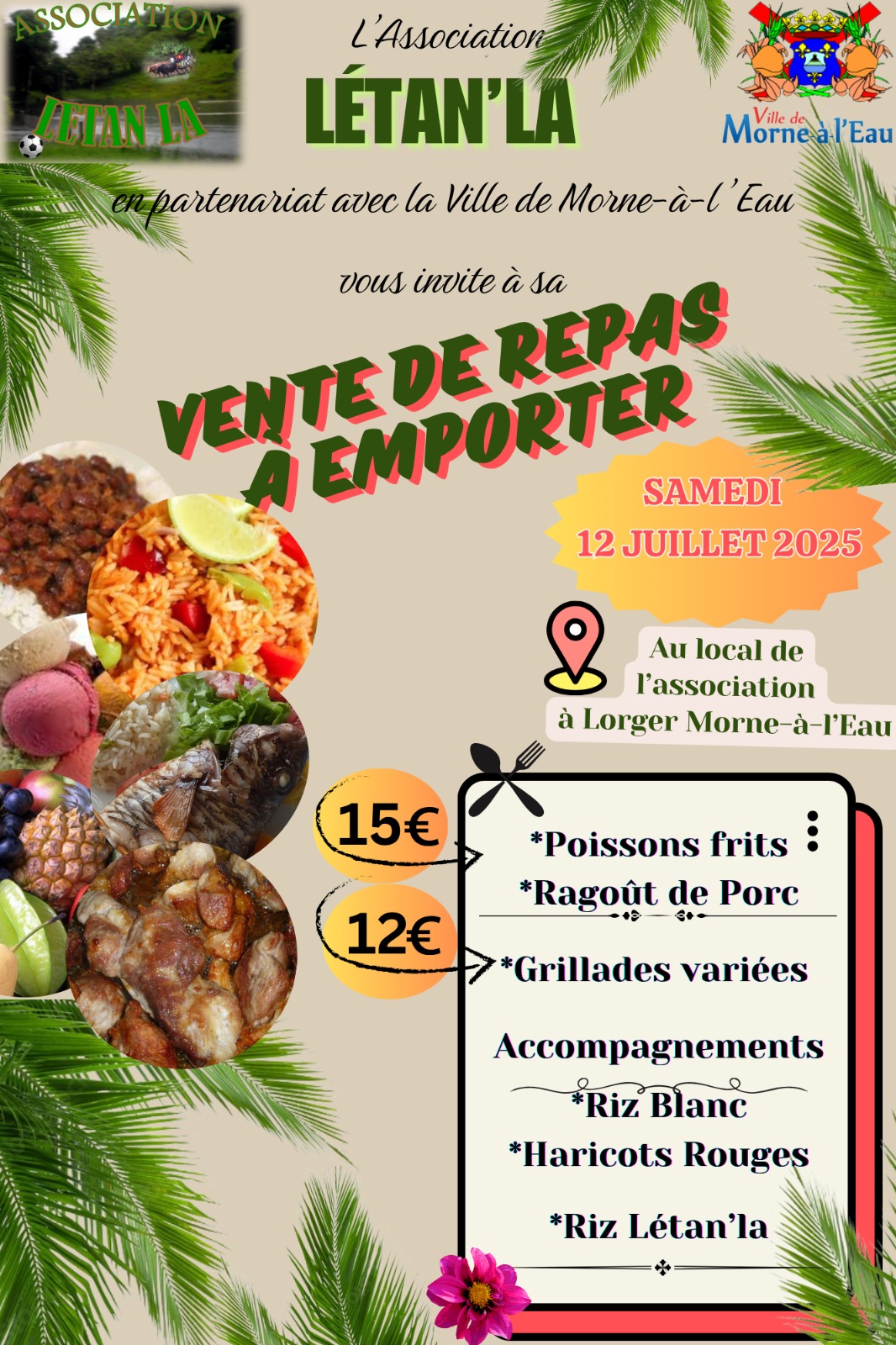 Ve,te de Repas Létan La