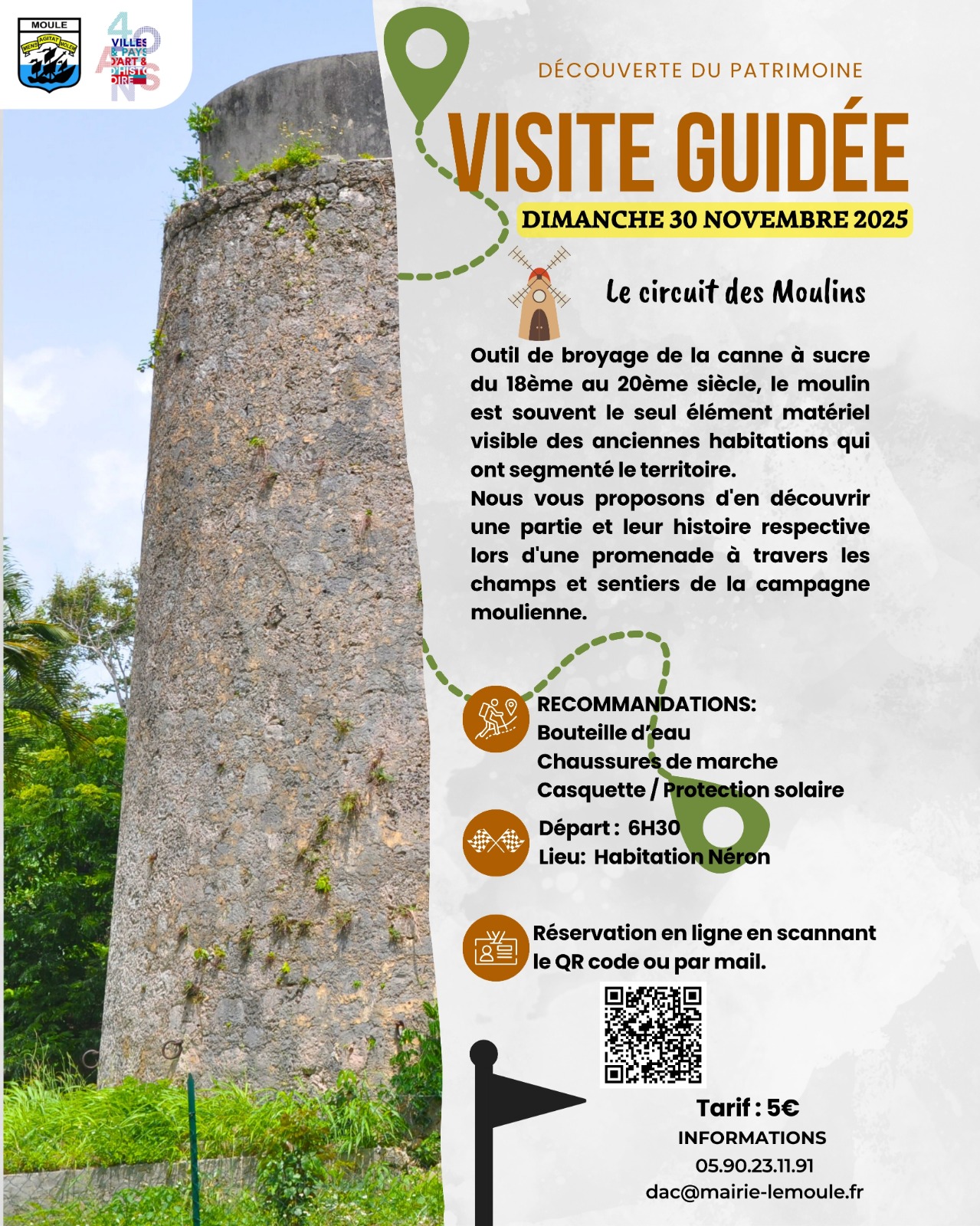 Visite guidée Habitation Néron