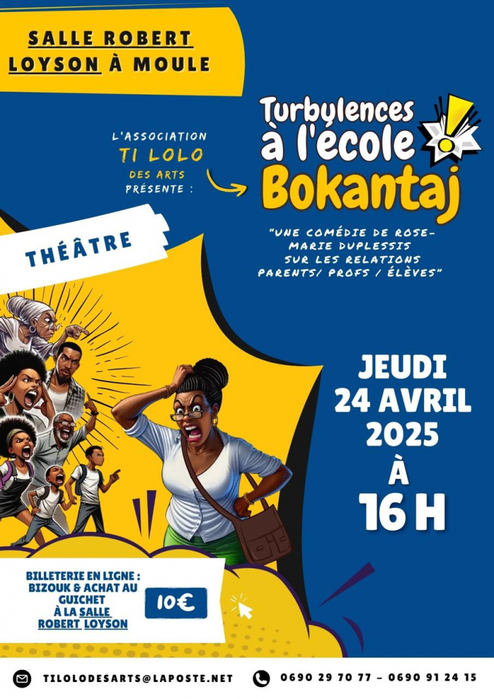 Turbulence à l'ecole Bokantaj