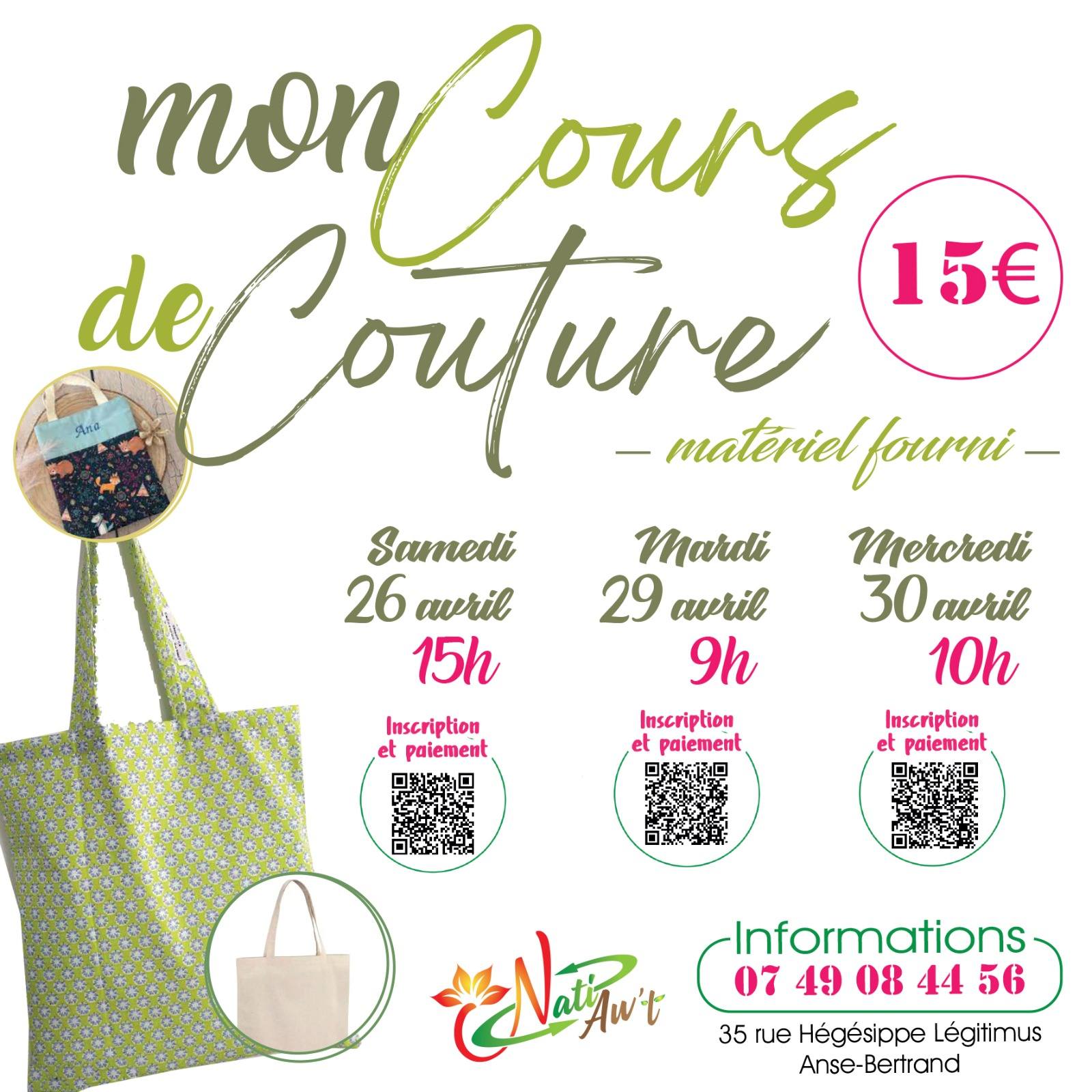 Mon cours de couture
