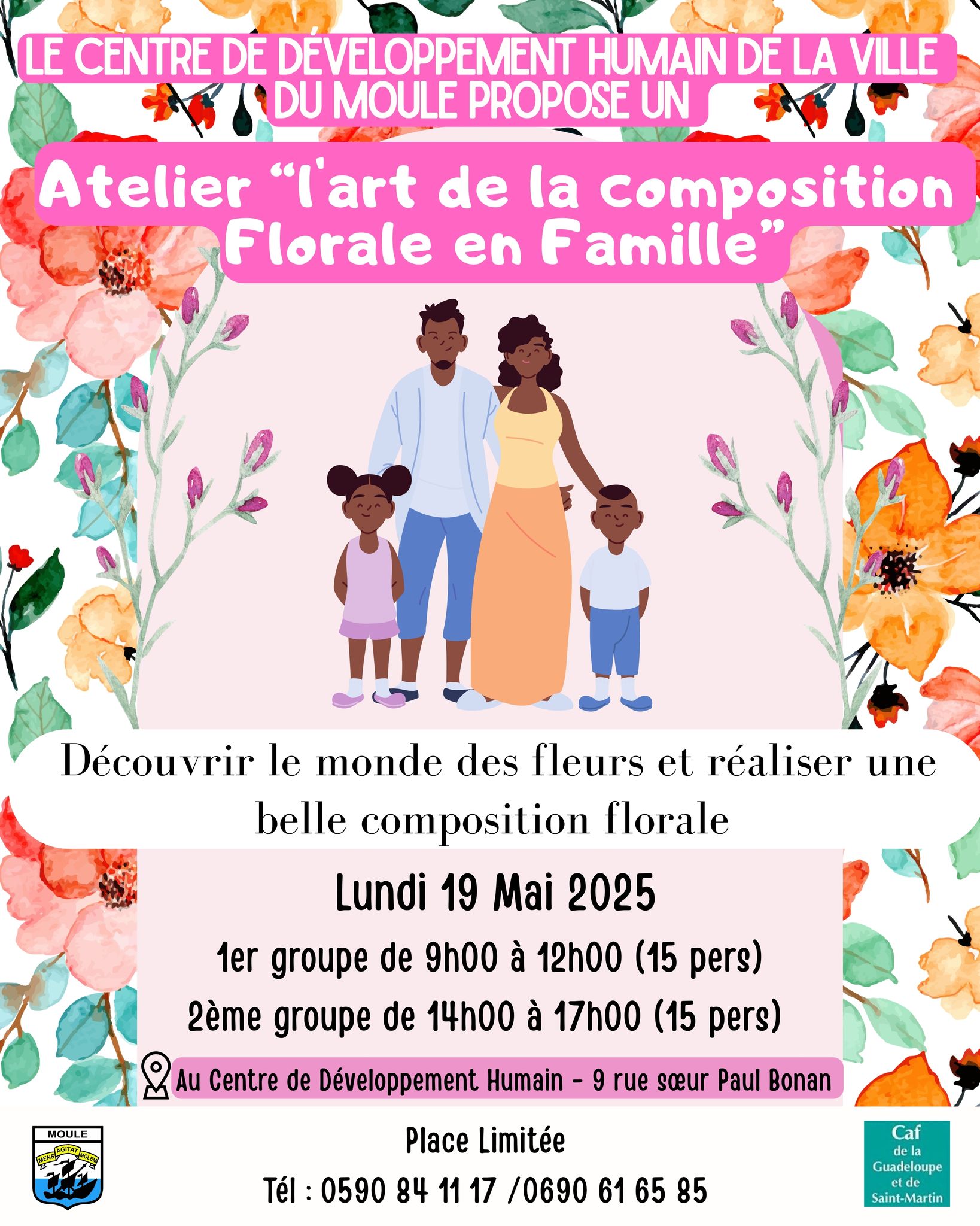 L’art de la composition florale en famille
