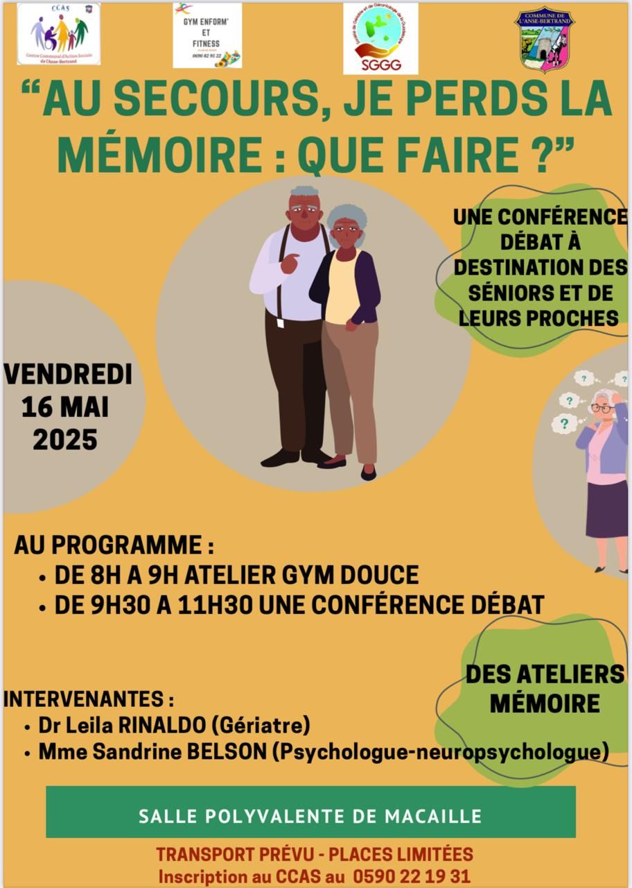 Au secours je perds la mémoire