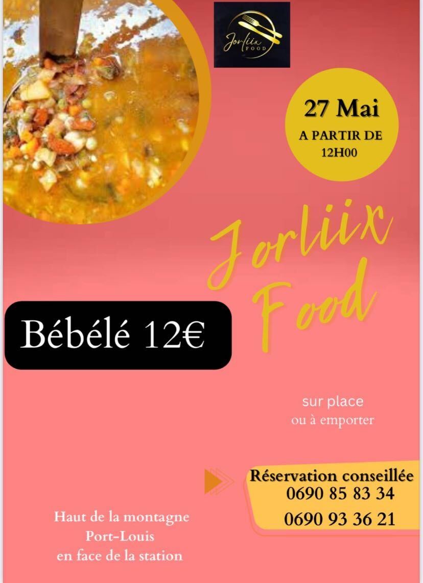 Jorliix Food Soirée Bébélé