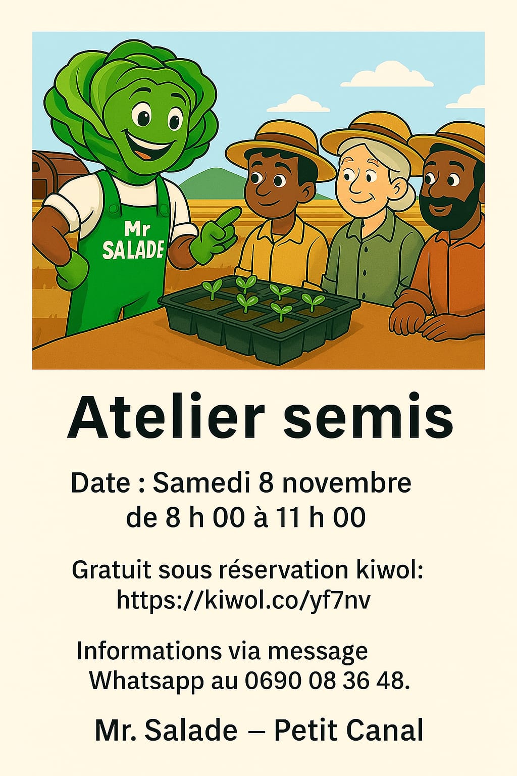 Atelier Semis  Mr Salade