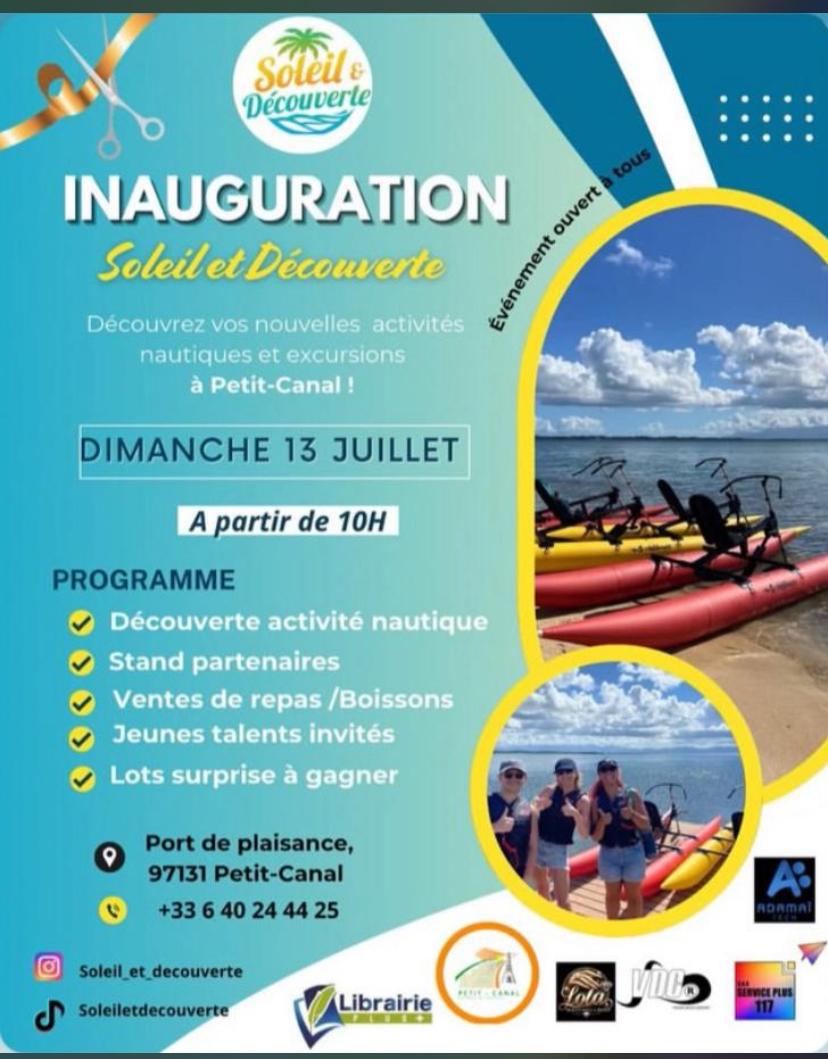 Inauguration Soleil et Découverte