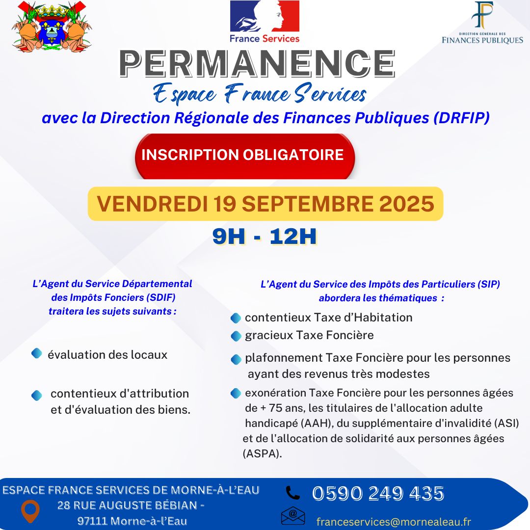 Permanence de l'Espace France Services