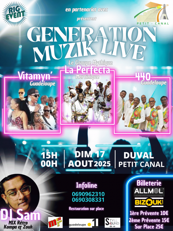 Génération Muzik Live