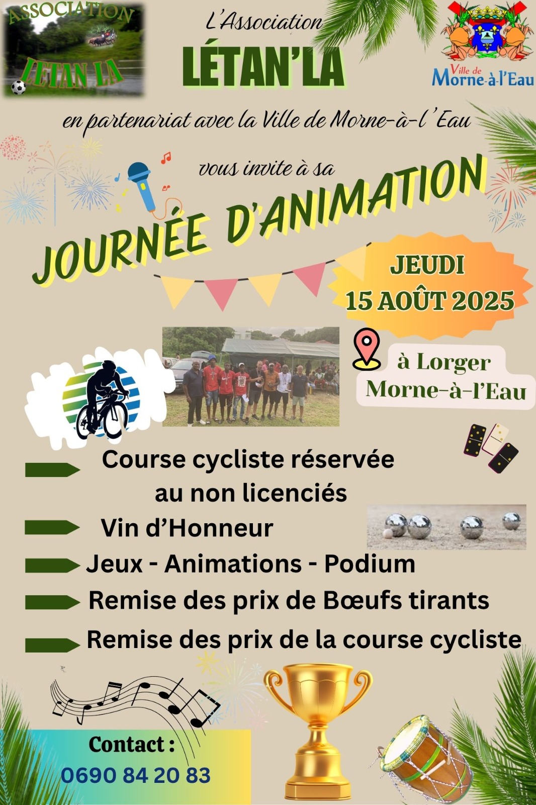 Journée d'animation avec Létan La