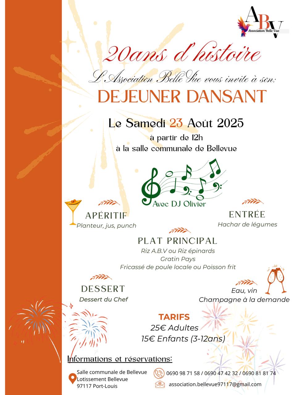 Diner Dansant Associztion Bellevue