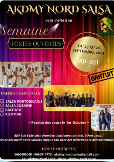 Akdmy Nord Salsa Portes ouvertes