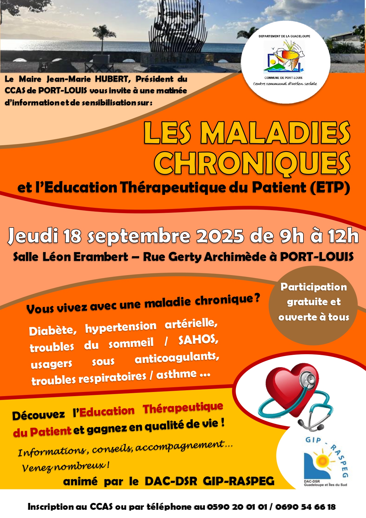 Matinée d’information et de sensibilisation sur les maladies chroniques et l’éducation thérapeutique
