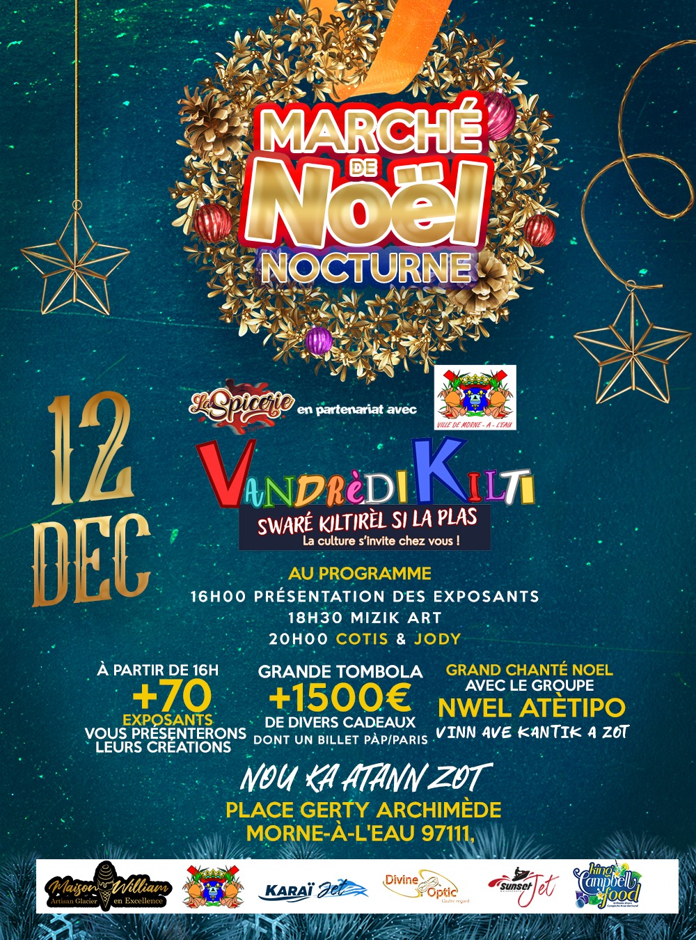 Marché de Noel Nocturne