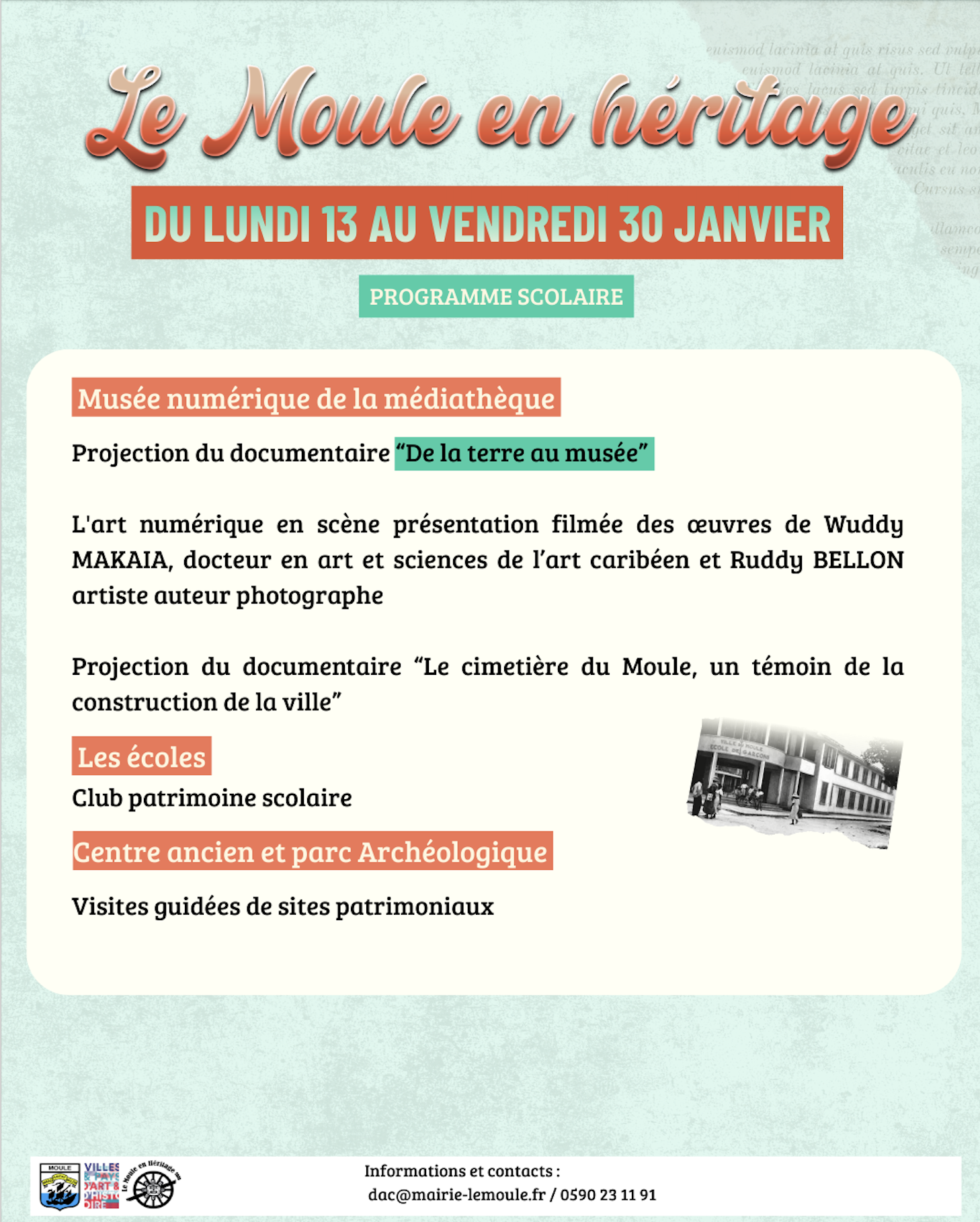 Le Moule En Héritage