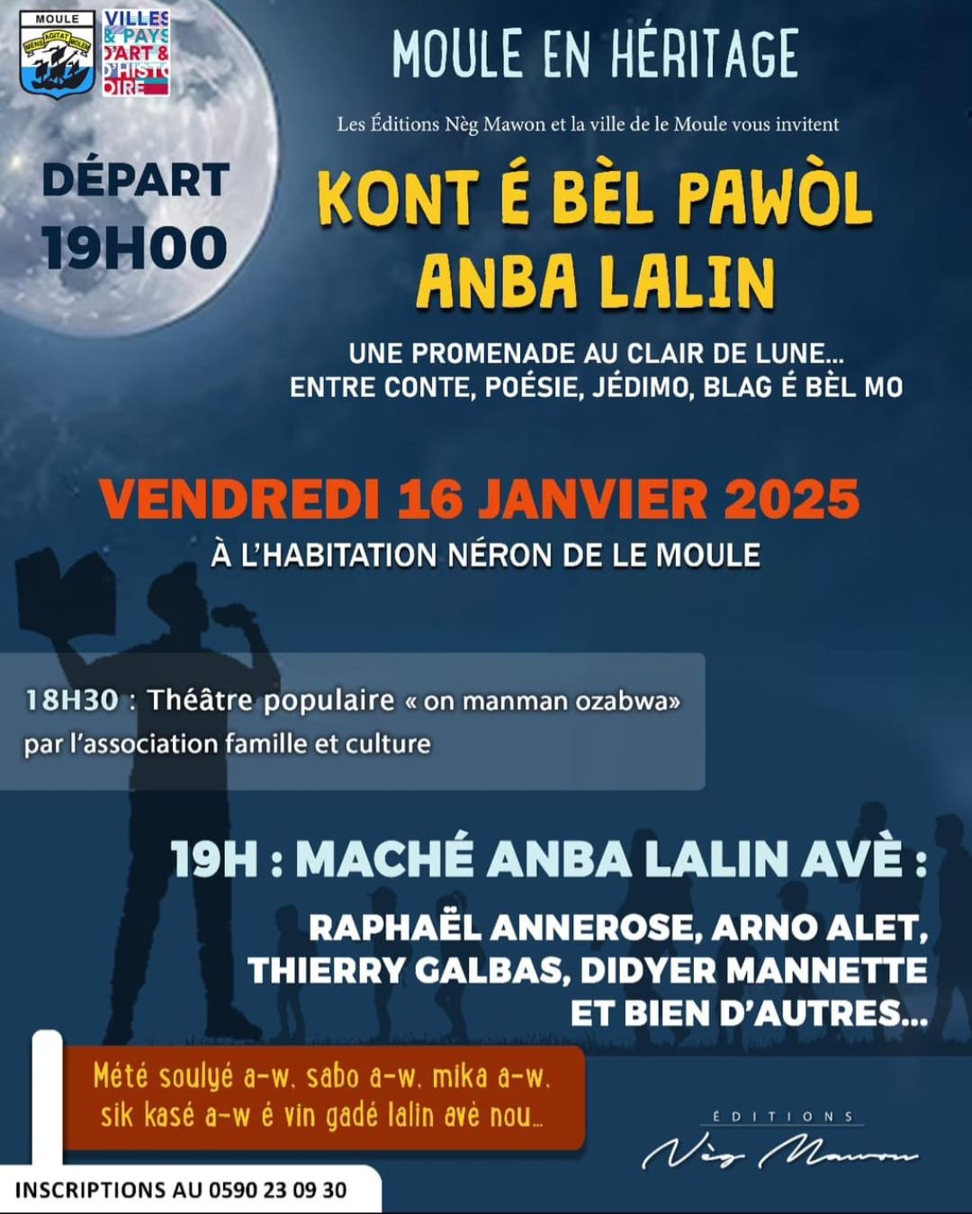 Kont éBel Pawol Anba Lalin