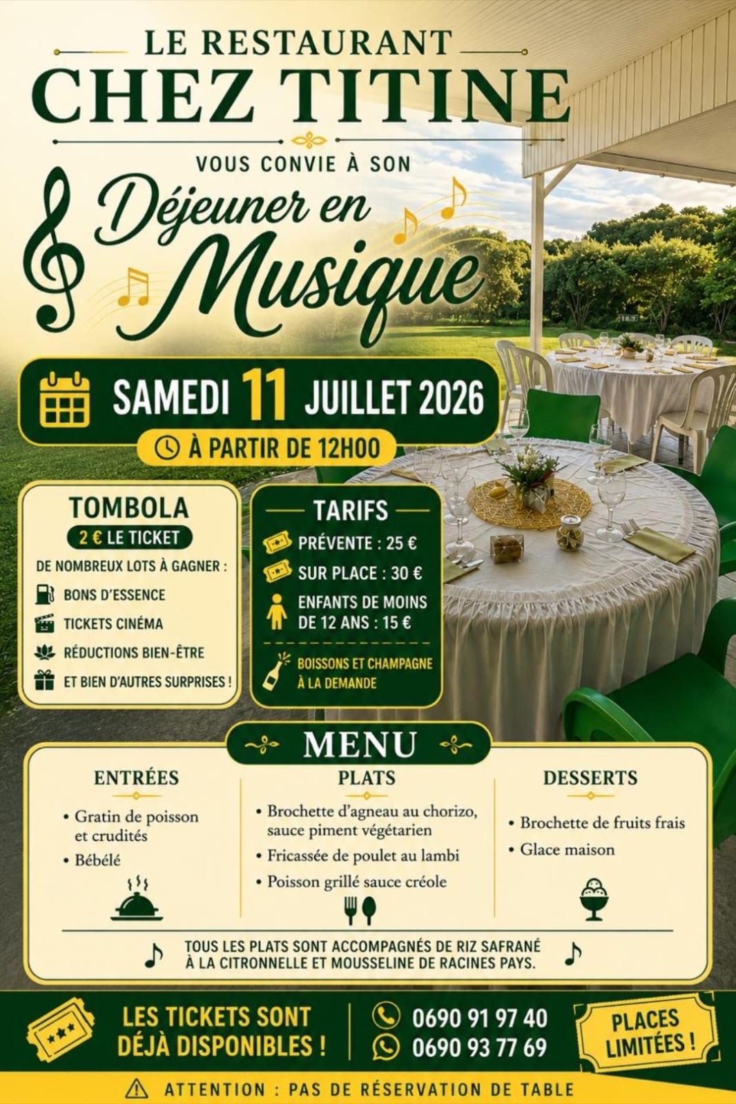 Déjeuner en Musique Chez Titine